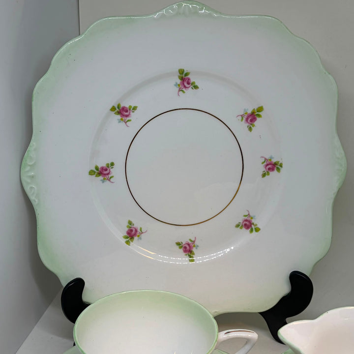 Vintage Royal Stafford Porcelain Tea Set for 6