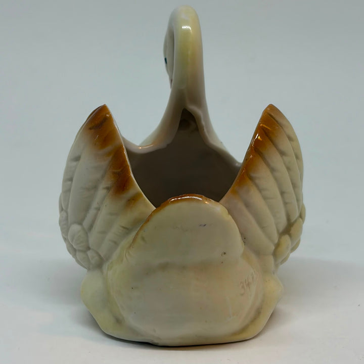 Vintage Heraldic Souvenir Crested Ware Canvey-on-Sea Swan Figurine