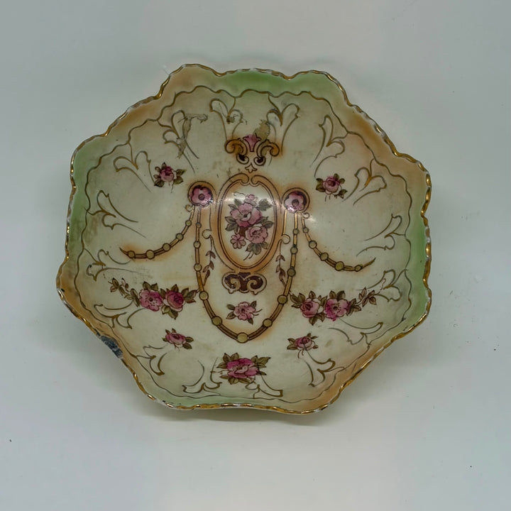 Antique Edwardian Crown Devon Blush Ware Bowl