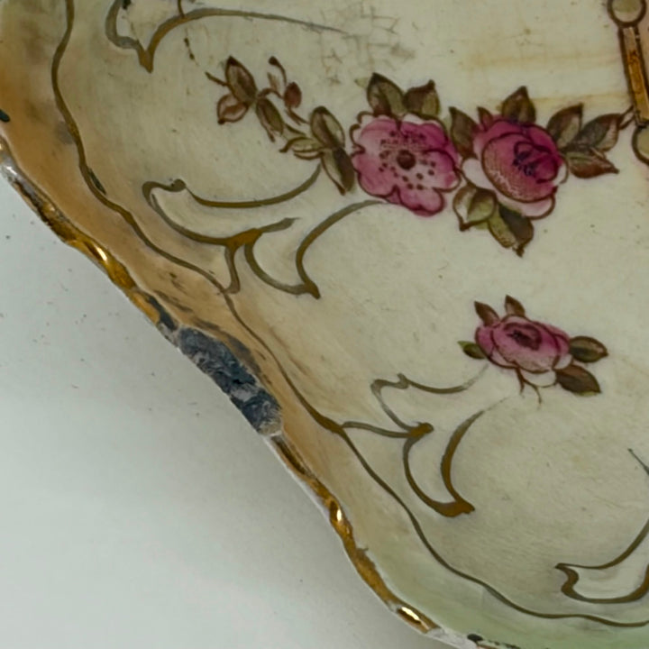 Antique Edwardian Crown Devon Blush Ware Bowl