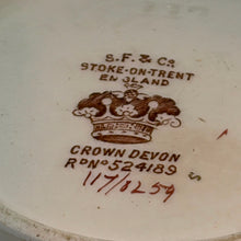 Load image into Gallery viewer, Antique Edwardian Crown Devon Blush Ware Bowl