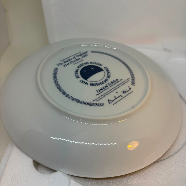 Vintage Battle of Trafalgar Danbury Mint National Maritime Museum Plate