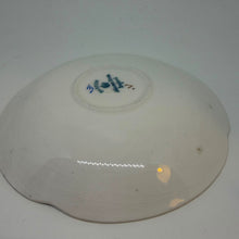 Load image into Gallery viewer, Antique Art Deco Botanical Blue Rim Square Saucer Johnson Brothers Pareek