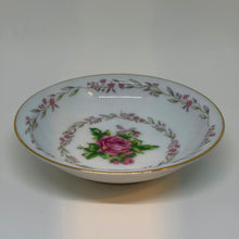 Load image into Gallery viewer, Set of SIX Vintage Hira Japan Fine China 'Ridgewood' Rose Bowls Gold Rim