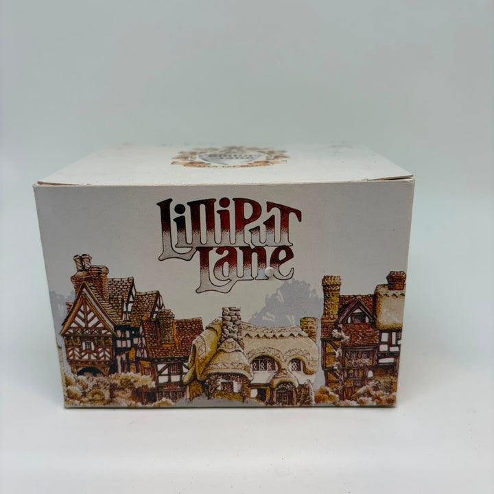 Vintage 'Tanners Cottage' Hand Made Miniature Figurine by Lilliput Lane