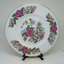 Load image into Gallery viewer, Vintage Wedgwood Bone China Mecca Chinoiserie Floral Bird Dinner Plate 9"