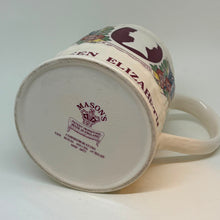 Load image into Gallery viewer, Vintage Masons Ironstone 1977 Queen Elizabeth II Silver Jubilee Mug Tankard