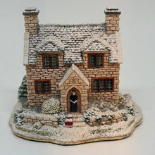 Load image into Gallery viewer, Vintage 'The Vicarage' Hand Made Miniature Cottage Figurine by Lilliput Lane