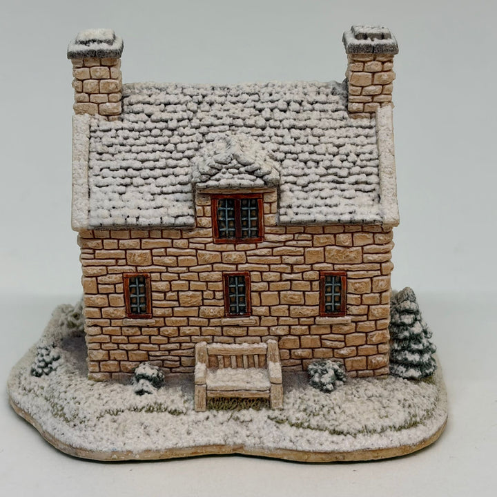 Vintage 'The Vicarage' Hand Made Miniature Cottage Figurine by Lilliput Lane