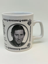 Load image into Gallery viewer, Vintage 1981 Royal Wedding Prince Charles Lady Diana Spencer Ceramic Mug