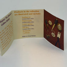 Load image into Gallery viewer, Vintage 2002 Queen Elizabeth II Golden Jubilee Brass Hexagon Paperweight