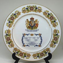 Load image into Gallery viewer, Vintage Aynsley Queen Mother Elizabeth 80th Birthday Commemorative Plate