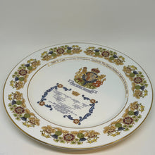 Load image into Gallery viewer, Vintage Aynsley Queen Mother Elizabeth 80th Birthday Commemorative Plate