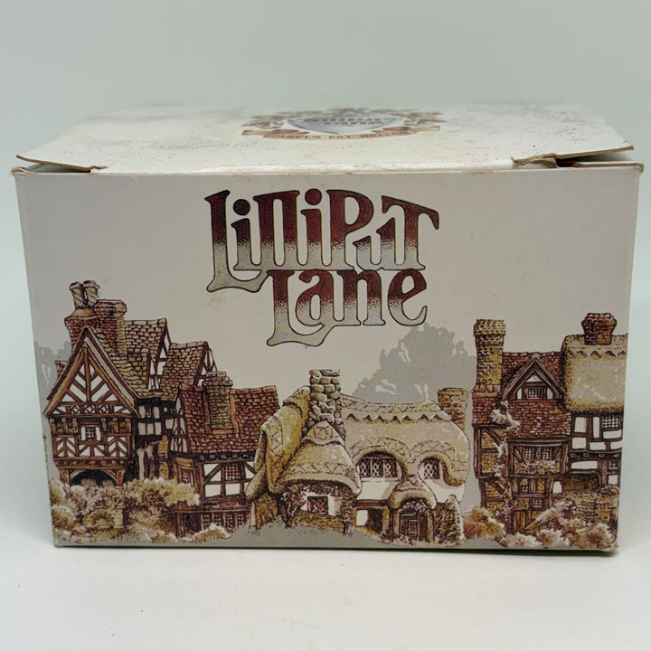 Vintage 'April Cottage' Hand Made Miniature Figurine by Lilliput Lane