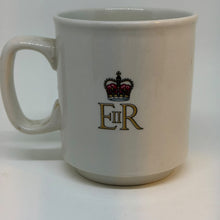 Load image into Gallery viewer, Vintage 1977 Queen Elizabeth II Silver Jubilee Ceramic Mug