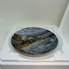 Load image into Gallery viewer, Vintage Display Plate 'Safe Journey' Country Railways Royal Worcester Plate