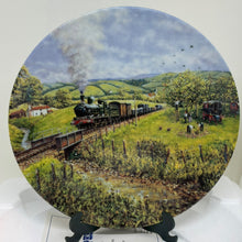 Load image into Gallery viewer, Vintage 'Gathering Speed' Country Railways Royal Worcester Display Plate