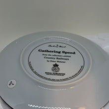 Load image into Gallery viewer, Vintage 'Gathering Speed' Country Railways Royal Worcester Display Plate