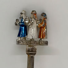 Load image into Gallery viewer, Vintage Silver Plated 3 Wise Men Biblical Christmas Souvenir Spoon 4.25"