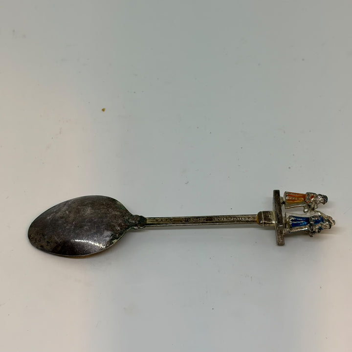 Vintage Silver Plated 3 Wise Men Biblical Christmas Souvenir Spoon 4.25"
