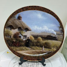 Load image into Gallery viewer, Vintage Locomotive Davenport 'Second Post' When the Train Went By Plate