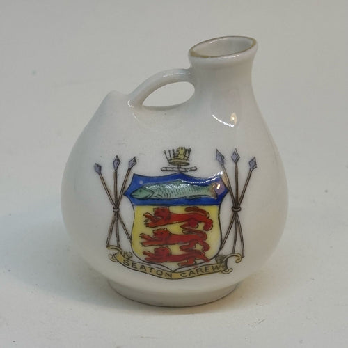 Vintage Crested Ware JUG Souvenir of SEATON CREW