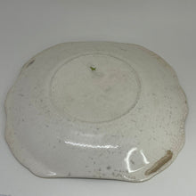 Load image into Gallery viewer, Vintage Interwar Period Multicoloured Gilded Rim Floral Serving Plate 8" 1920s