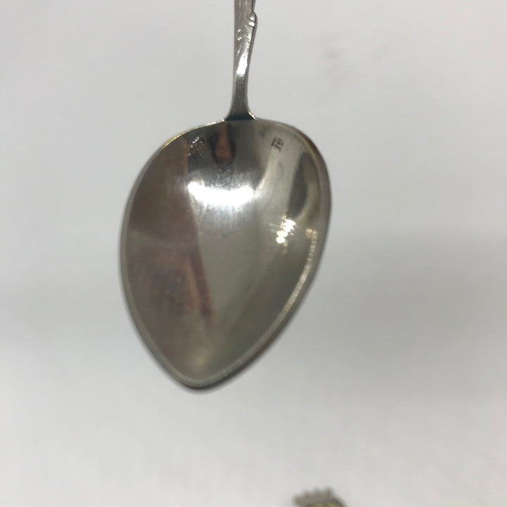 Vintage Silver Plated Decorative Collectible Spoon Souvenir of St Tropez France