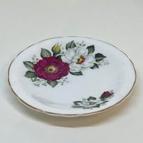 3 x ROYAL GRAFTON Floral Design PIN TRINKET DISHES 4.75"