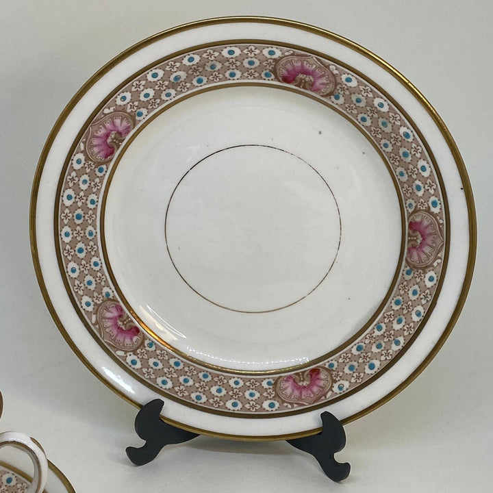 Vintage CROWN CHELSEA China (Morris) Cassel Pattern TRIO