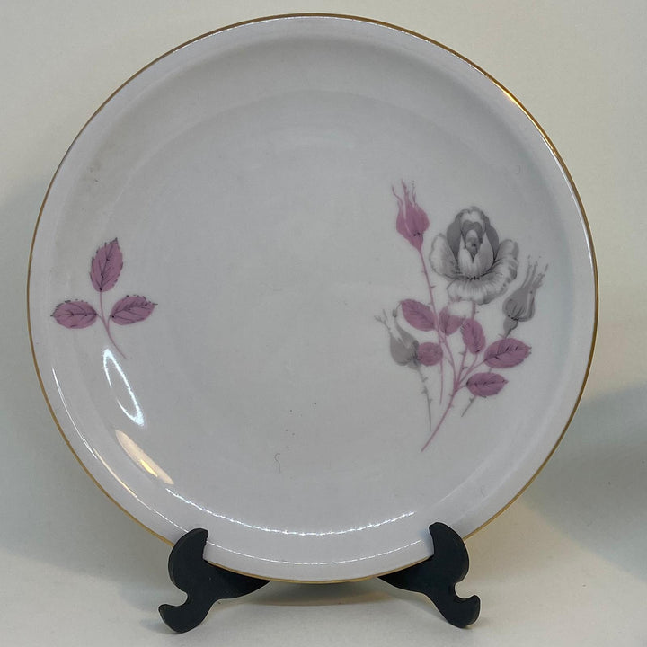 Vintage Chinese Floral Tea Set - 2 x TRIOS and CREAMER & SUGAR BOWL Set