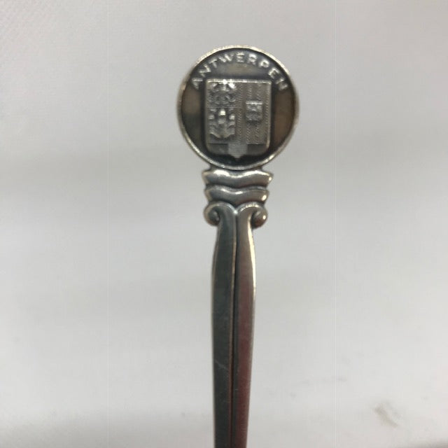 Silver plated collectable souvenir spoons - World