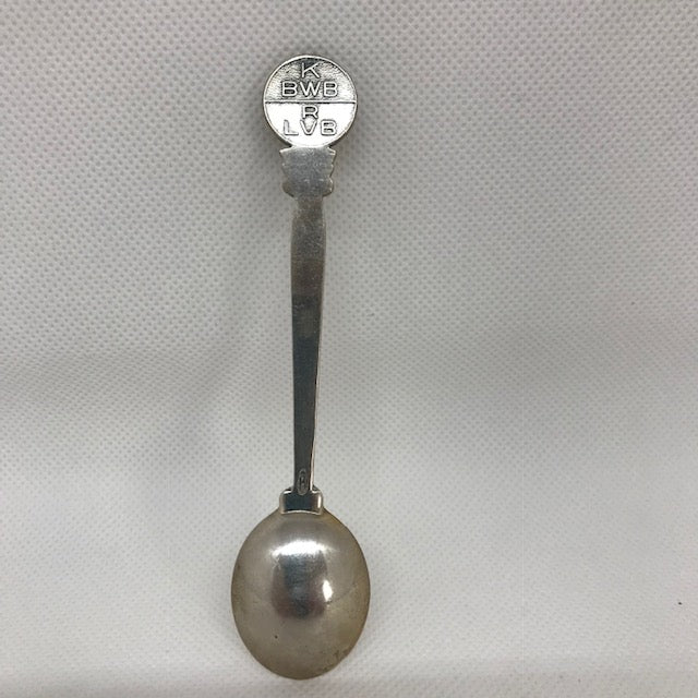 Silver plated collectable souvenir spoons - World