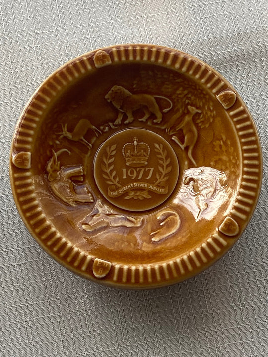 Vintage WADE 1977 Silver Jubilee ASHTRAY TRINKET DISH Variations