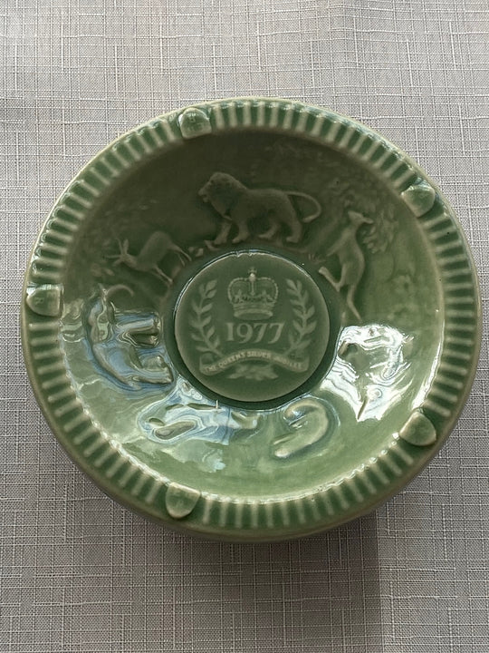 Vintage WADE 1977 Silver Jubilee ASHTRAY TRINKET DISH Variations
