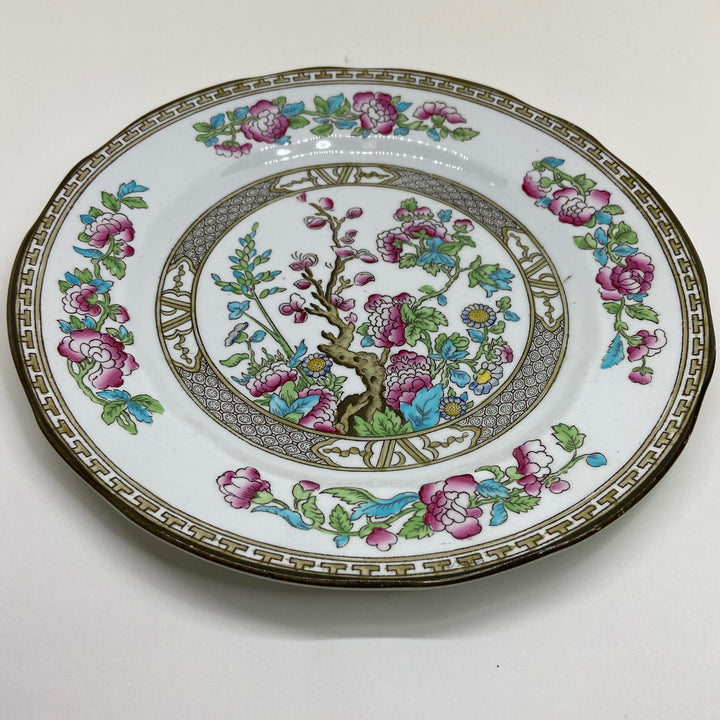Vintage BRIDGWOOD Indian Tree LUNCH PLATE 9" 1930s