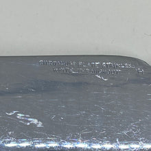 Load image into Gallery viewer, 6 x Vintage Etched Chromium Plated BUTTER or FISH KNIVES