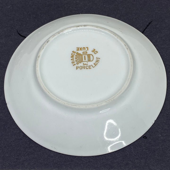 French PORCELAIN DE LUXE Espresso Spare or Replacement SAUCER