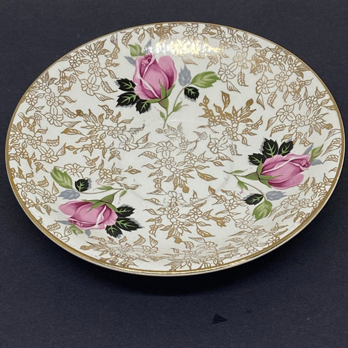 CROWNFORD Rose and Gold Chintz Spare or Replacement SAUCER