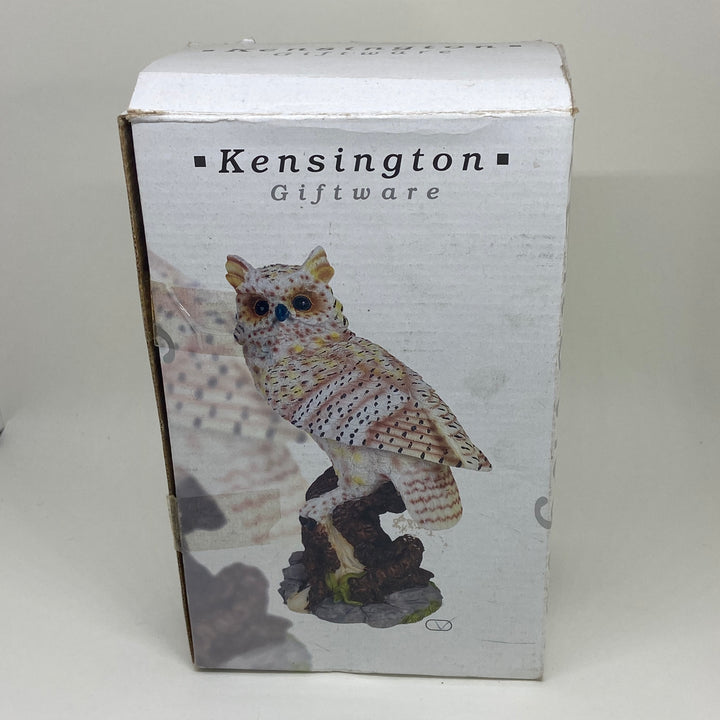 Kensington Giftware Resin OWL Figurine 8" Boxed