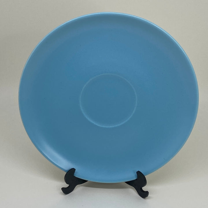 POOLE POTTERY Twintone  Sky Blue Replacement of Spare LARGE SAUCER SOUP BOWL STAND
