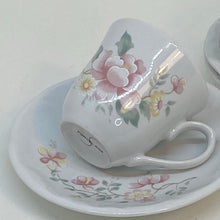 Load image into Gallery viewer, 3 x PORCELANA SCHMIDT Coffee Espresso Cup and Saucer DUOS Brazilian