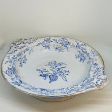 Load image into Gallery viewer, Antique Victorian WEDGWOOD Woodbine Pattern SERVING BOWL 1869