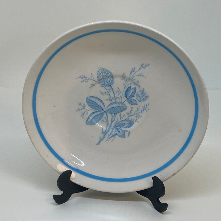 Vintage Baby Blue and White Spare or Replacement SAUCER