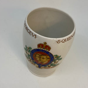 King GEORGE VI and Queen Elizabeth Coronation 1937 CUP