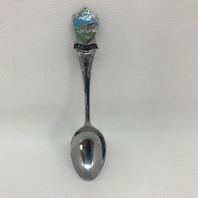 Silver plated collectable souvenir spoons - World