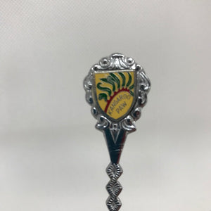 Silver plated collectable souvenir spoons - World