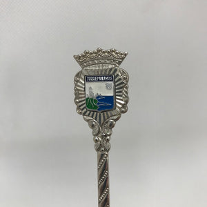 Silver plated collectable souvenir spoons - World