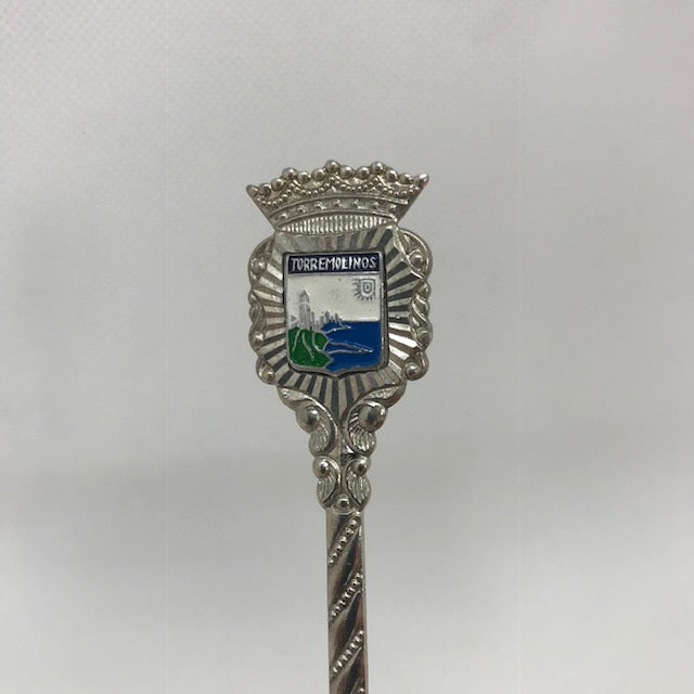 Silver plated collectable souvenir spoons - World