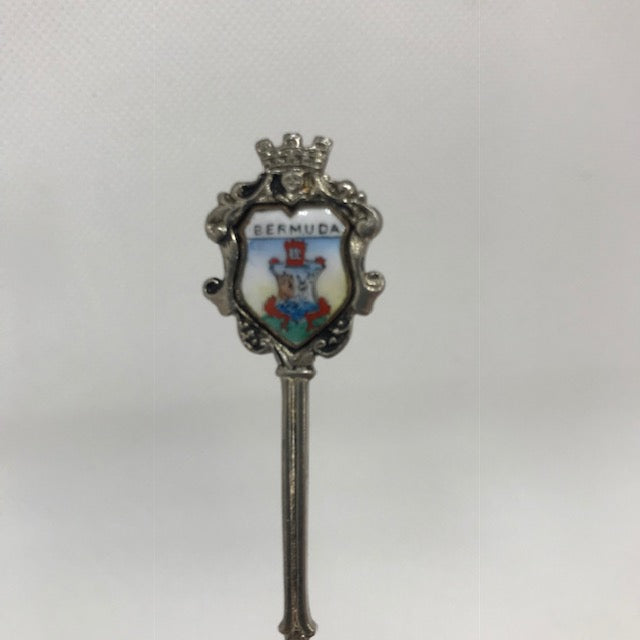 Silver plated collectable souvenir spoons - World
